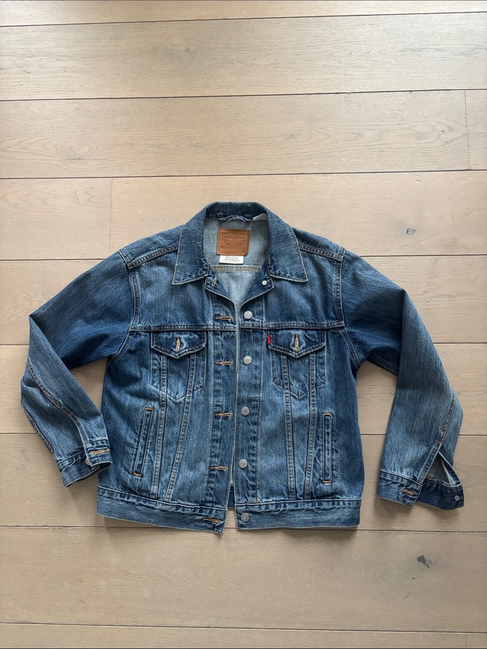 Classic Levi’s trucker denim jacket
